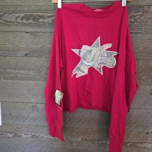 Mitchell And Ness Hardwoid Classics Throwback Womans Top